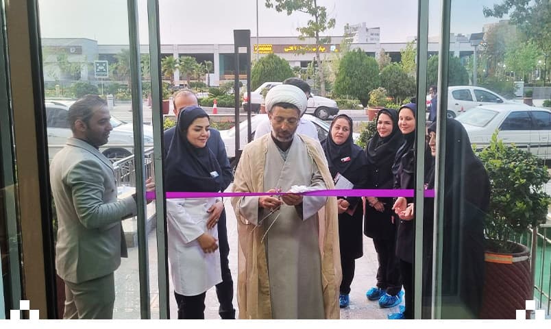آیین بهره برداری از مهمانسرای نوسازی شده بیمارستان رضوی